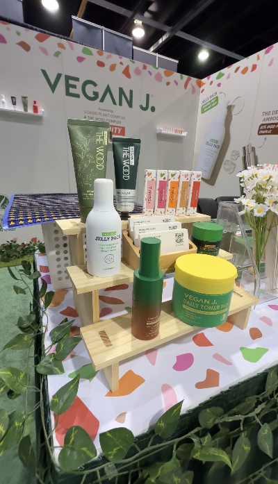 아메리카 뷰티 쇼 2026의 비건제이 /사진제공=비건제이