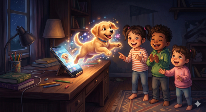 노준석 포스텍 교수 연구팀이 삼성전자 삼성리서치 비주얼 테크놀로지팀과 함께 '메타렌즈'를 활용해 하나의 렌즈로 디스플레이 위에서 2D와 3D를 자유자재로 전환하는 기술을 개발했다. /그림=AI로 생성한 일러스트