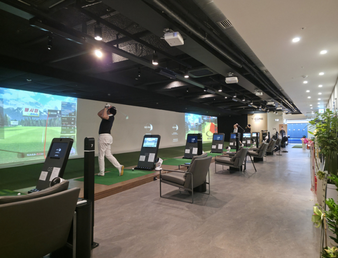 티코오 골프 스튜디오 강남센터 타석 사진/ 사진제공=프로스앤코