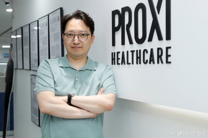 김영욱 프록시헬스케어 대표 /사진=김휘선 기자 hwijpg@