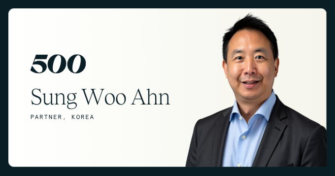 안성우 500글로벌 한국사무소 총괄 파트너/사진=500글로벌