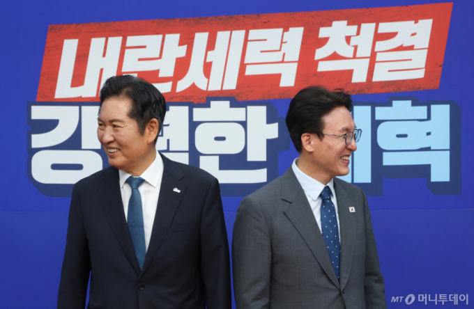 '지선 책임론' 공방 계속...정청래·김민석, 가열되는 與 당권 경쟁