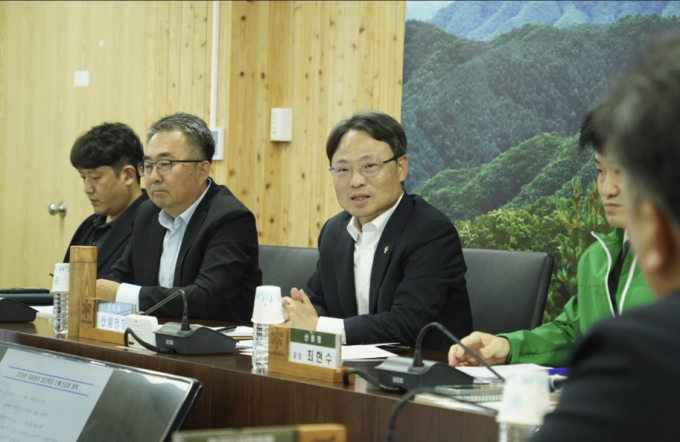 [사진] 박은식 산림청장, 정원분야 협·단체장과 소통간담회