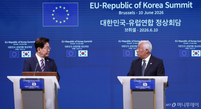 [속보]이재명 대통령, EU와 정상회담…"탄소중립, 에너지 전환 협력 강화"