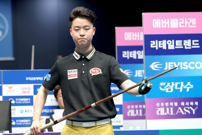 '19세 당구천재' 김영원, '상금 5억원 돌파'에 1승 남았다... 상대는 '베트남 자존심' 응오딘나이 [정선 현장]