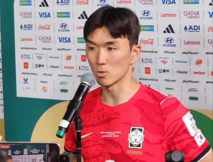 韓 사상 세 번째! '월드컵 단일 경기 1골 1도움' 황인범 "나도 믿기지 않아... 비웃음 당하기도 했다" [과달라하라 현장]
