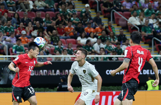 [속보] 홍명보호, 체코 세트피스에 실점 '0-1'(후반 진행 중)
