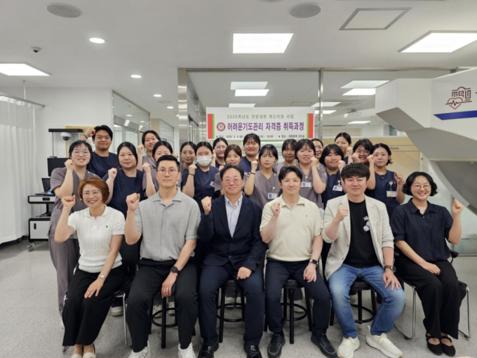 대구과학대 간호학과, '어려운기도관리 자격증 취득과정' 성료