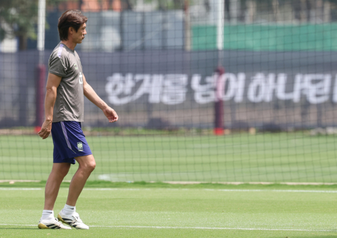 [포토] 홍명보 감독 '한계는 이미 넘었다'