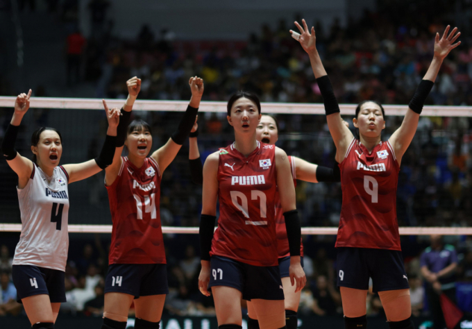 '강소휘 MVP' 여자배구 AVC컵 압도적 우승, 베트남 이어 대만에 3-0 완승