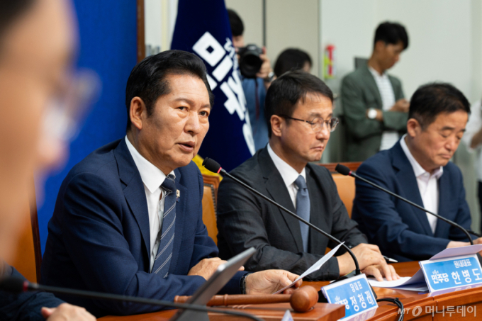 정청래, '원구성 협상' 한병도에 "초선이 먼저다…우선 배치 부탁"