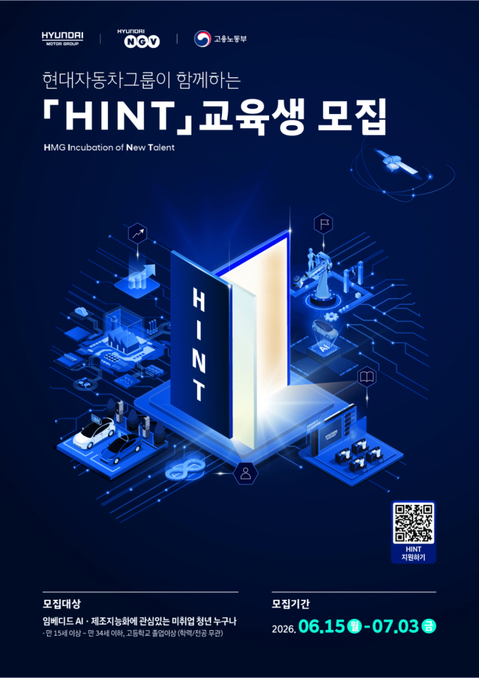 현대차그룹, 청년 직무역량 강화 프로그램 'HINT' 1기 참가자 모집