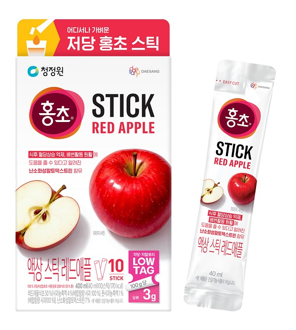 대상 청정원, '저당 홍초' 라인업 강화..."발효기반 건강음료 시장 선도"