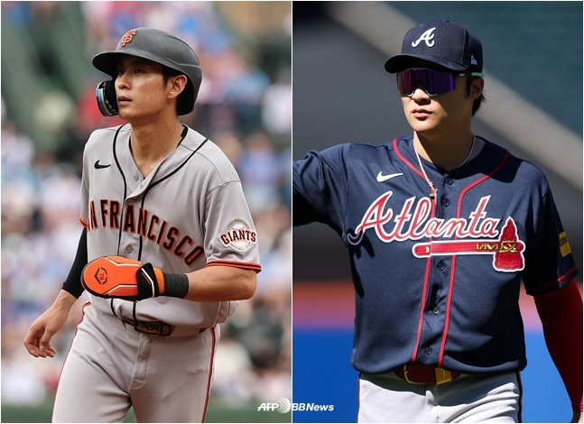 '이정후-김하성 시즌 첫 맞대결' SF-ATL, 우천 서스펜디드→18일 사실상 더블헤더로 열린다