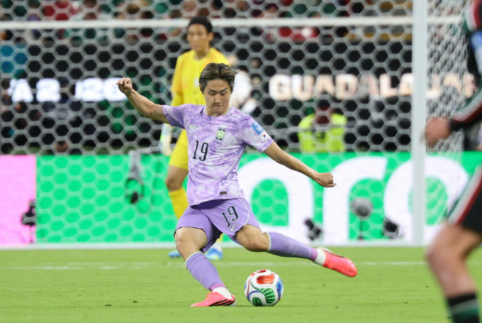 한국, 개최국 멕시코에 석패…황당 실수로 날린 '월드컵 조1위'