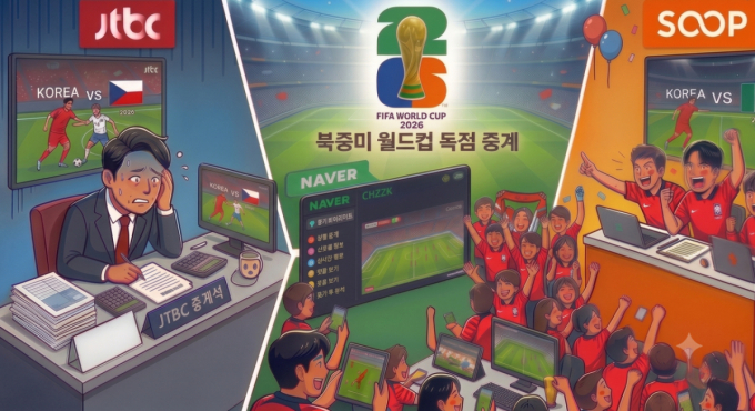 "같이 보니 더 재밌네" 네이버·숲 '월드컵 특수'