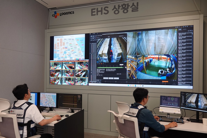 "건강 이상 실시간 포착" CJ대한통운, AI CCTV로 온열질환 예방