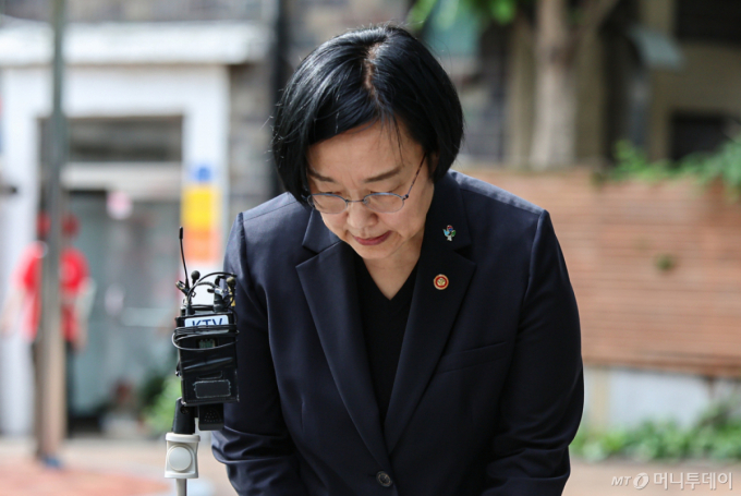 한성숙 "모두의 창업 개인정보 유출, 진심 사과…무거운 책임 통감"
