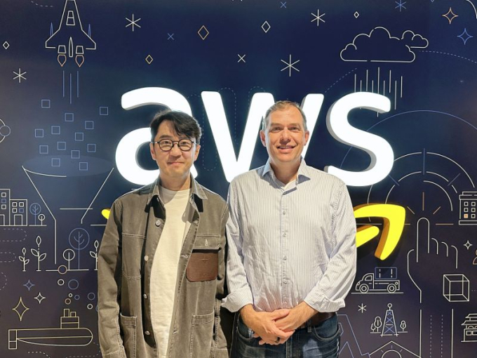 크래프톤 김창한, AWS CEO 만나 AI 협력 논의