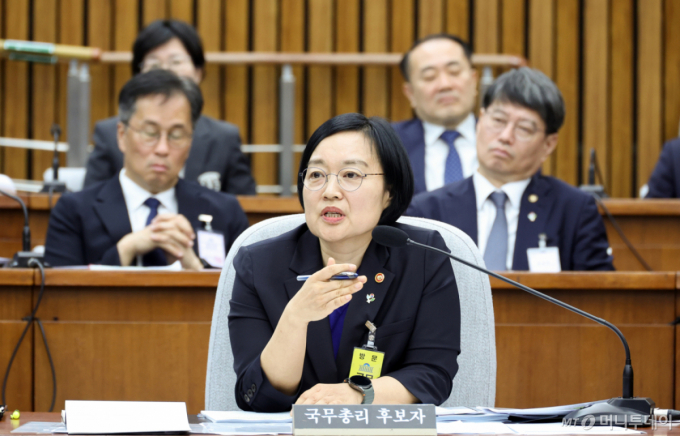 한성숙 총리 후보 "보완수사권 폐지, 국회서 설계되면 행정부 지원할 것"