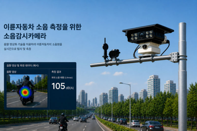 기차보다 시끄러운 배달 오토바이…경기도 '소음감시카메라' 띄웠다