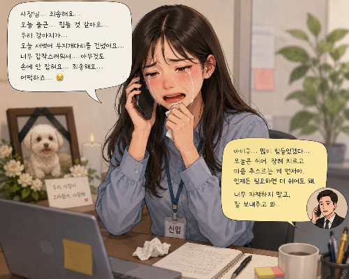 "강아지 떠나서 출근 못해" 그럼 금붕어는?…반려동물 장례 휴가 논쟁