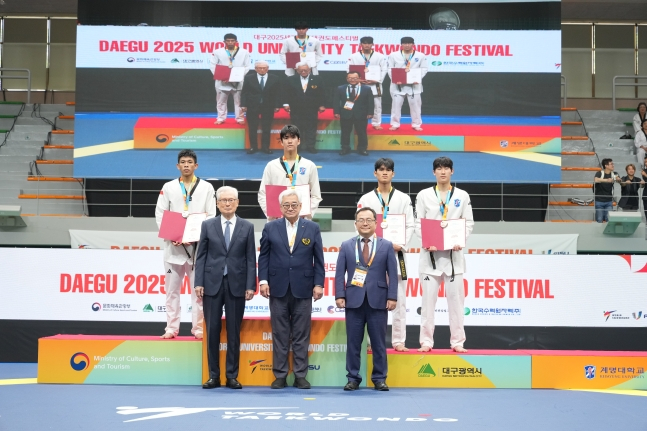 세계 대학 태권도인들의 축제, 4일 대구서 개막... 장준-양희찬 포함 '26개국 930명 참가'