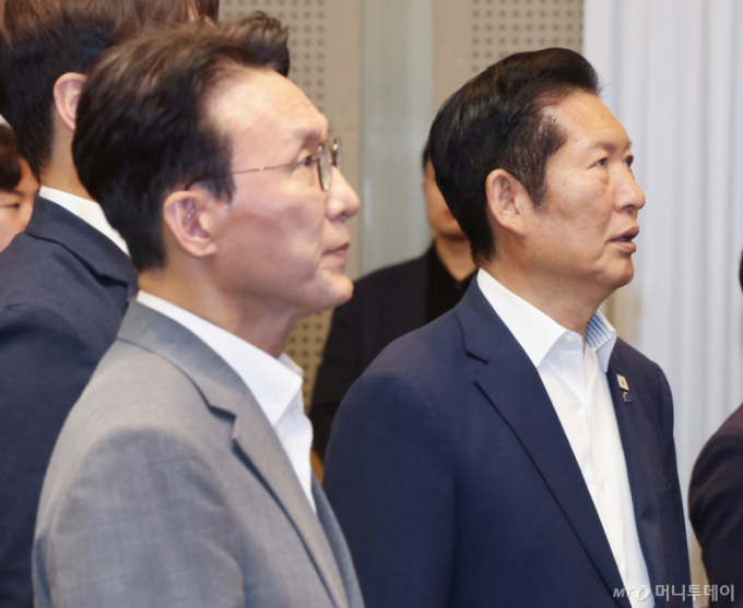 '반도체' 김민석 '호남' 정청래…與 당권경쟁 '실용·정통' 대결구도