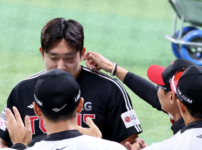 [포토]'오늘도 염갈량에게 쫄깃한 9회말을 선사했다' 염감의 보복