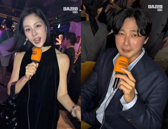 장동건, 달라진 외모 근황…주류 행사서 환한 미소 '손 흔들'