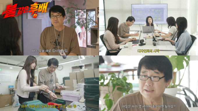 최양락, 25살 신입사원 됐다…LG헬로비전 '불 같은 후배' 공개
