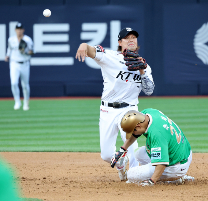 [포토] '어림없다! 원샷투킬' 김상수