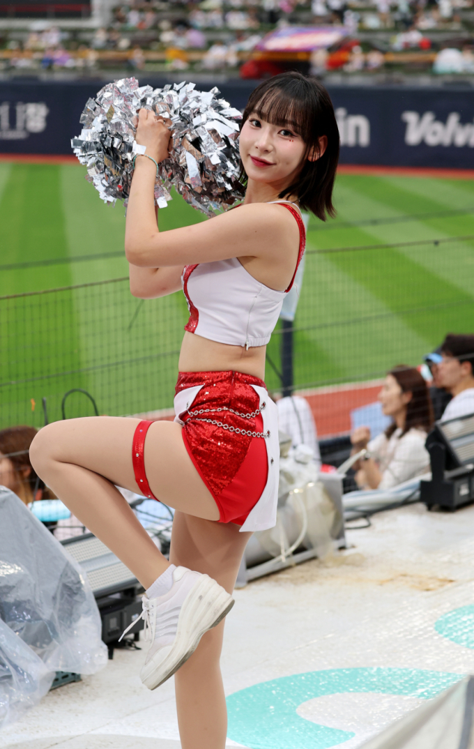 [포토] '안타를 쳐주세요!  이렇게' 정희정