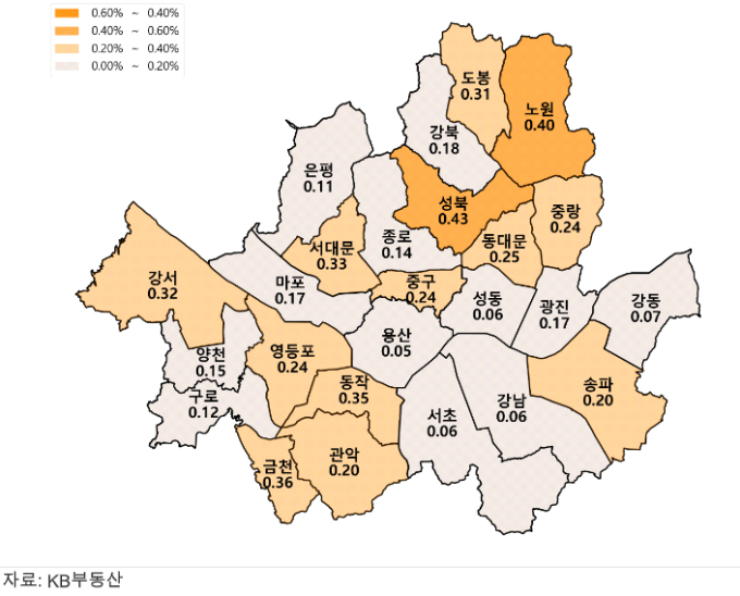 무섭게 뛰던 동탄, 한풀 꺾였다...서울 집값도 2주 연속 상승폭 둔화