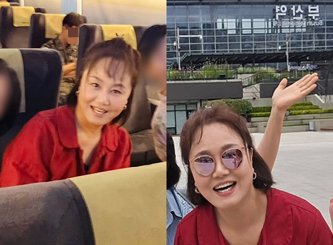 이경실, KTX 내 소란 지적에 '사과'…"들뜬 마음에 이성 잃었다"
