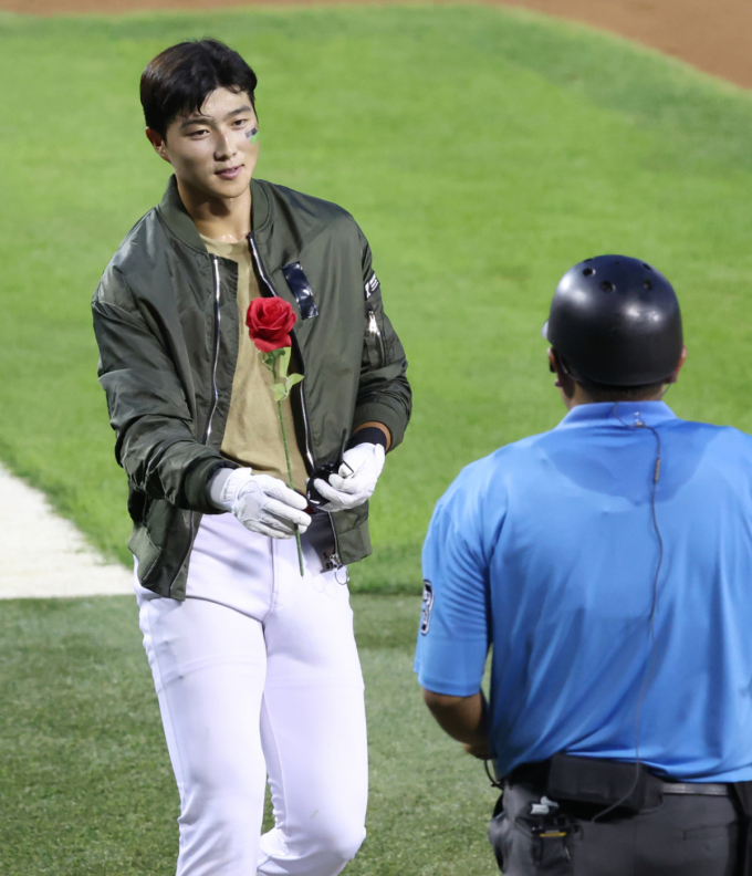 [포토] 박종혁 고백에 심판 심쿵