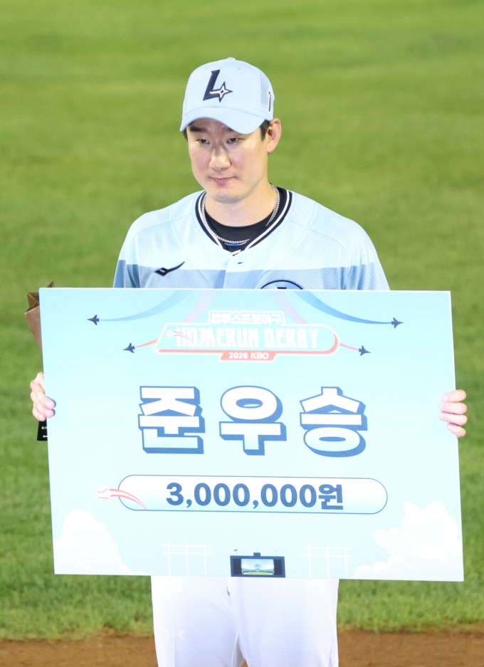 [포토] 오태곤 '준우승에 만족'