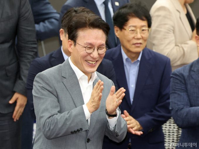 '당대표 출마' 김민석 "3개월 안에 국힘 격차 벌려서 민주당 승리할 것"