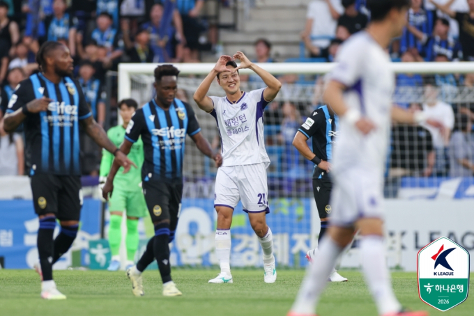 '권경원 결승골' 안양, 인천 원정서 1-0 승리 '6위 도약' [인천 현장리뷰]