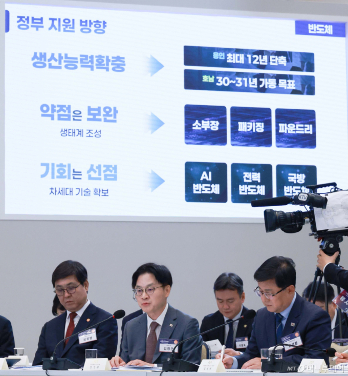 "기업 외롭게 두지 않겠다"…반도체·AI로봇에 '재정·인프라' 총력 지원