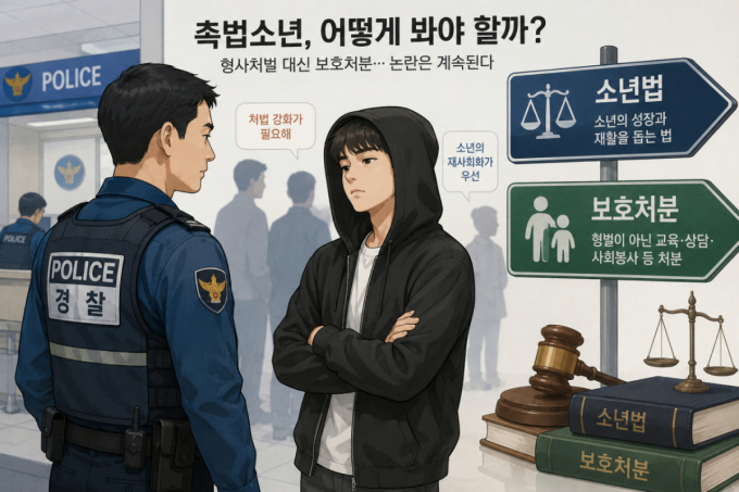 "한국 촉법소년은 살인해도 소년원 2년 끝" 해외는?…연령 하향 공방