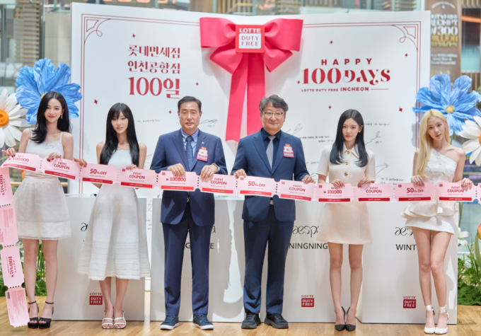 롯데면세점 인천공항 오픈 100일...김동하 대표 "성공적 안착"