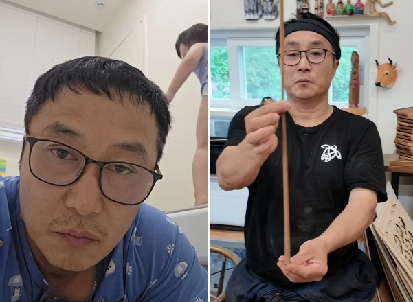 '재혼' 김병만, 수척해진 근황…고통 섞인 신음에 누리꾼 "행복해 보여"