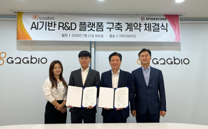 지투지바이오, 스파이더코어와 맞손… 장기지속 주사제 연구에 AI 접목