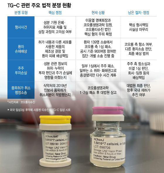 두 번째 시련 맞닥뜨린 TG-C…법적 분쟁 어디까지 왔나