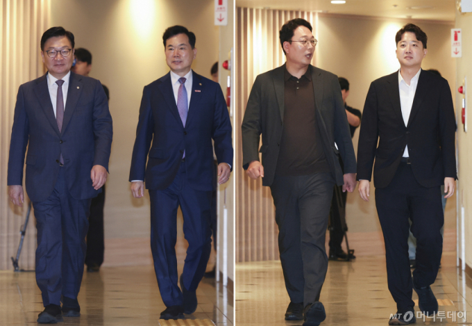 정점식·이준석 오찬 회동…'무리한 정부·여당 정책 견제'에 공감대