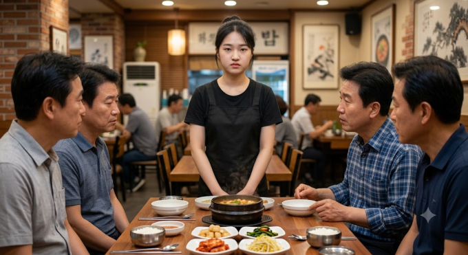 알바가 손님에게, 된장찌개도 덜어줘야 하나요?