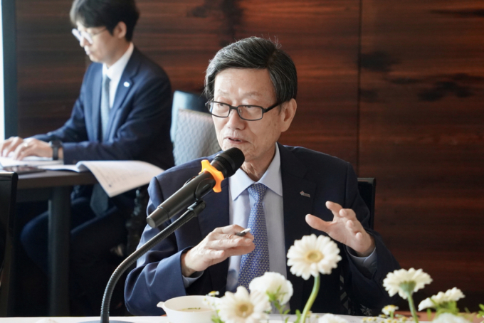 윤진식 무협 회장, 부울경 수출 기업 간담회 개최