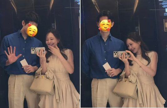 "정신 나갔나, 왜 올렸지"…'돌싱' 아옳이, 훤칠한 남자친구 깜짝 공개