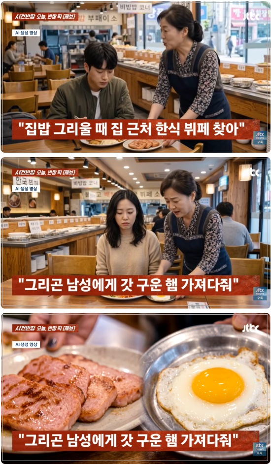 "男손님엔 갓 구운 햄, 나한텐 식은 계란"…여사장 서비스 차별, 이유가